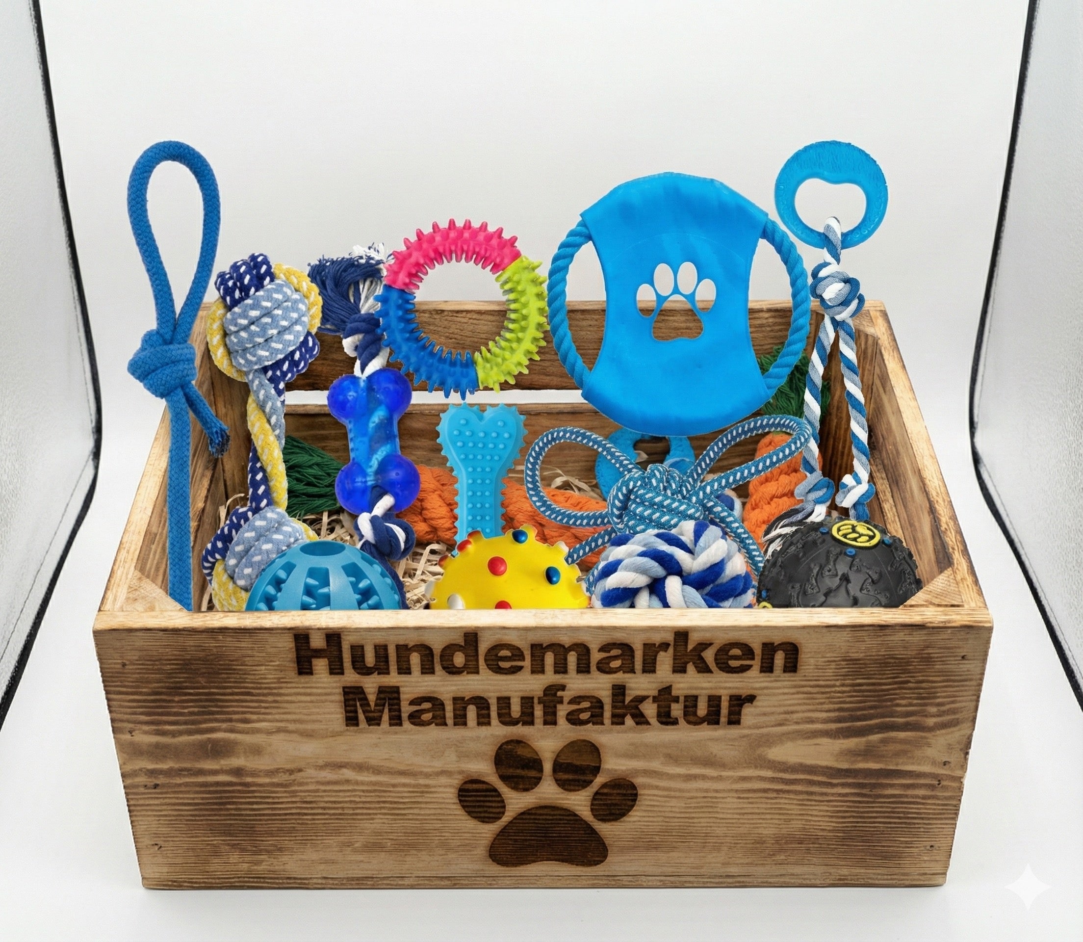 Hundespielzeug Set 10 Teile SALE – Hundemarken Manufaktur
