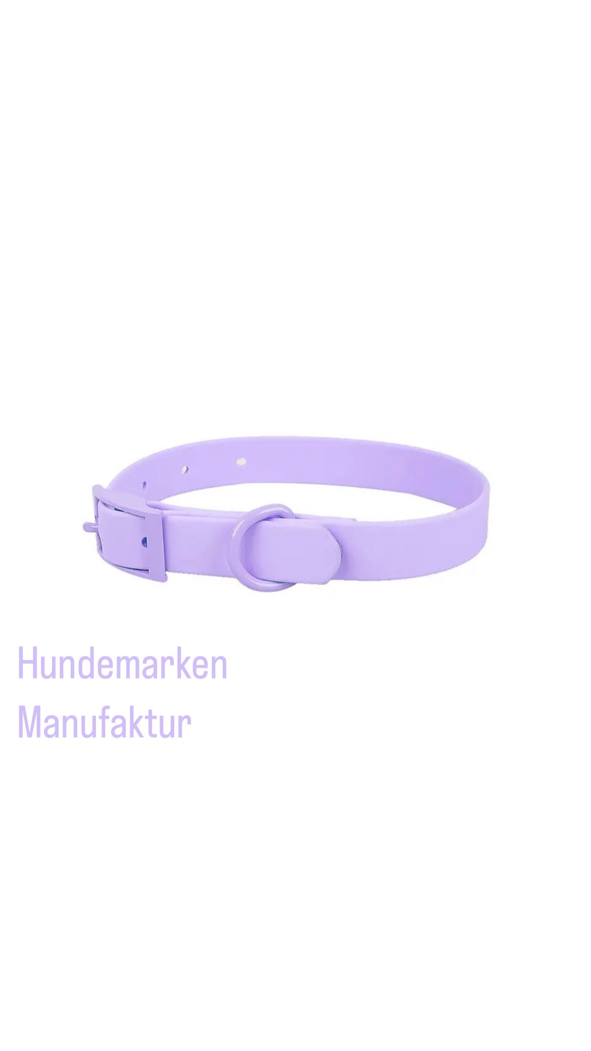 Pastell Halsbänder und Leinen mit Wunschgravur