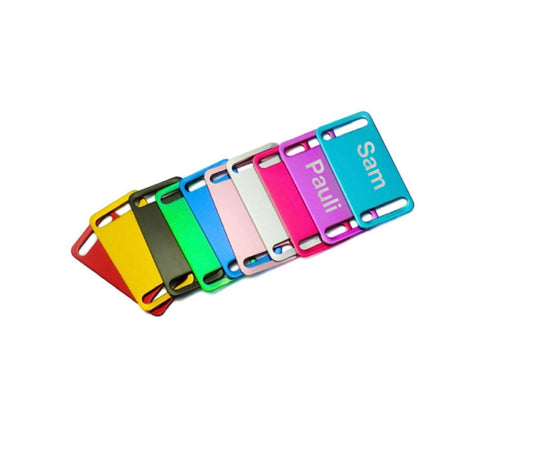 Halsband Aluminium personalisieren in 10 Farben - Leicht & stabil