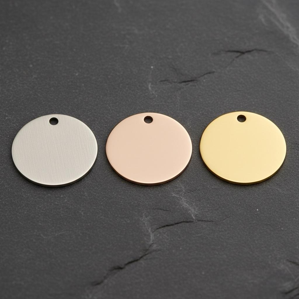 Hundemarke aus Messing individuell & handgestempelt