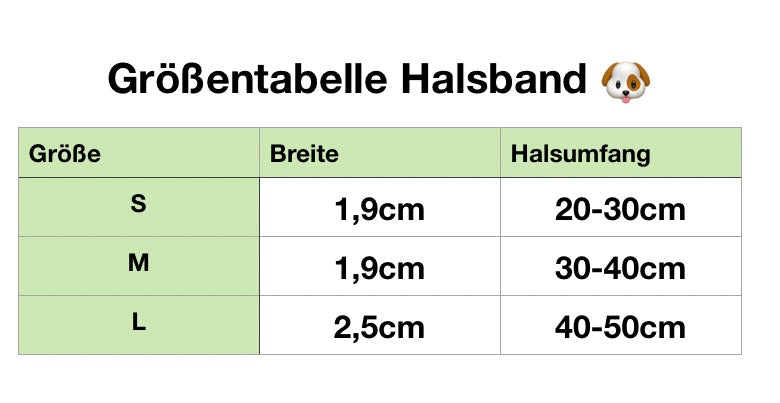 Pastell Halsbänder und Leinen mit Wunschgravur