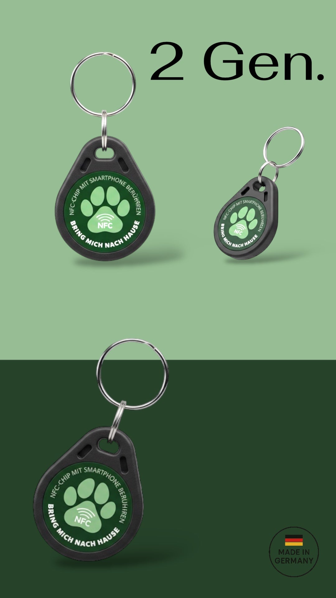 Erklärvideo / Anleitung: NFC Hundemarke Pro 2 Generation aus Edelstahl ohne Gravur – digitale Hundemarke und 7 Jahren Akkulaufzeit ohne Laden.